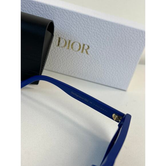 NEW Dior Signature S2U Sunglasses in Blue - Picture 8 of 8